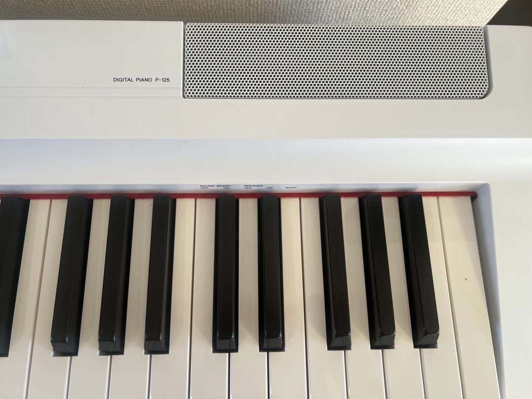 【手渡し限定】YAMAHA P125 電子ピアノ　専用スタンドセット