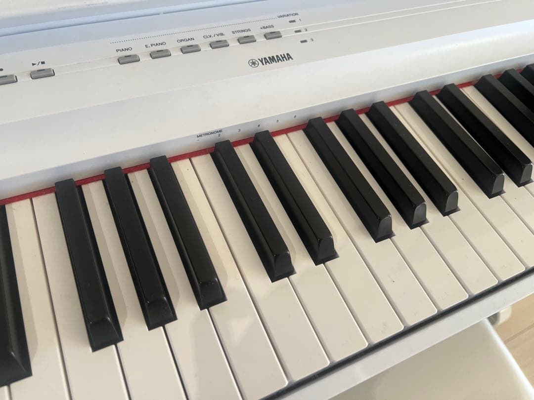 【手渡し限定】YAMAHA P125 電子ピアノ　専用スタンドセット