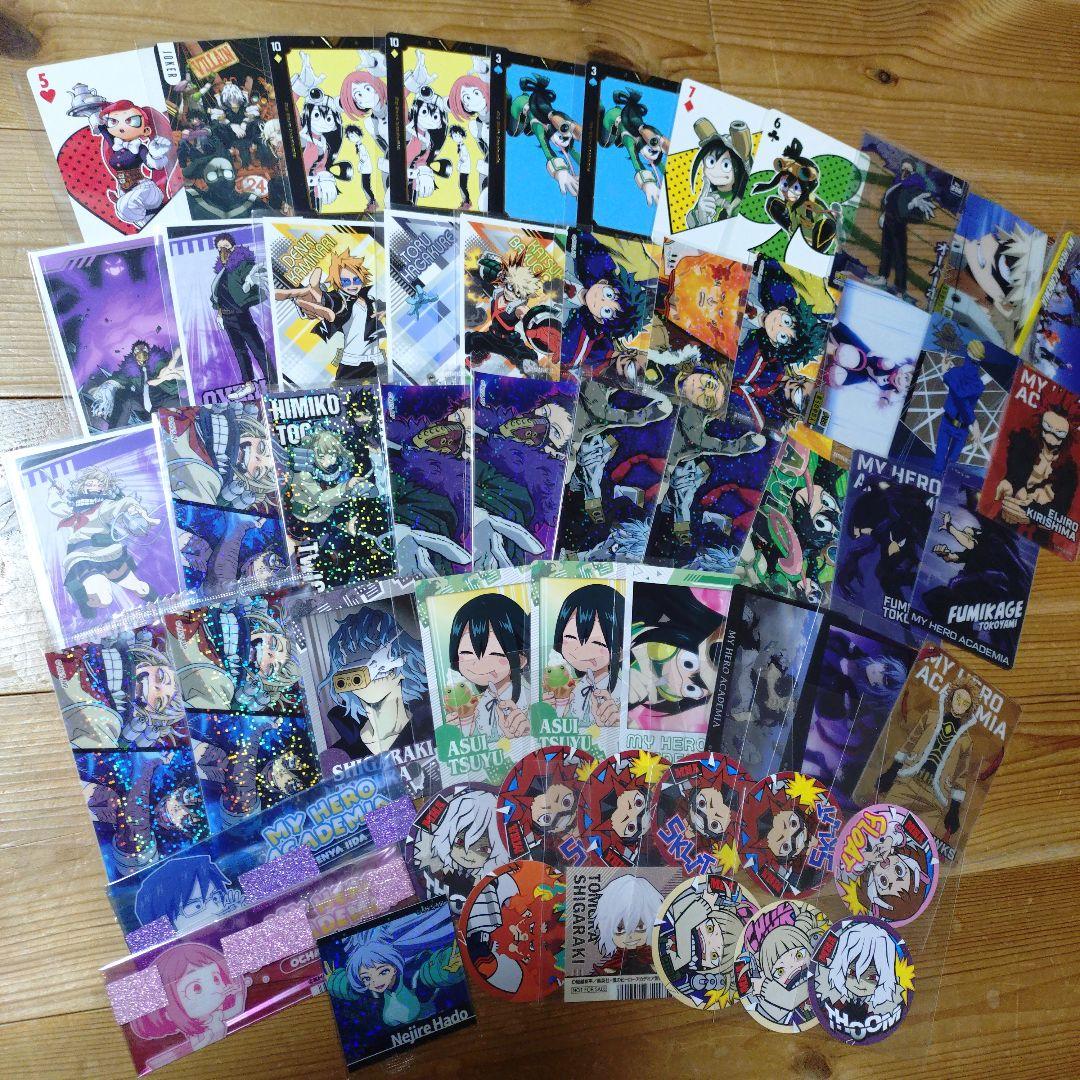 ヒロアカ スナマイ クリアカード 原作 トランプ 缶バッジ まとめ売り