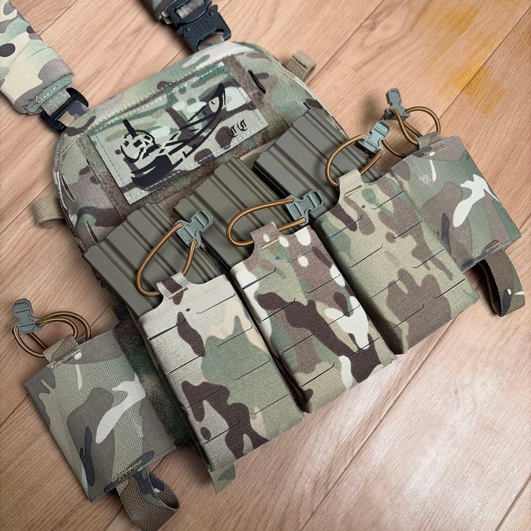 FCPC V5 タイプ マルチカム プレートキャリア セット サバゲー 装備