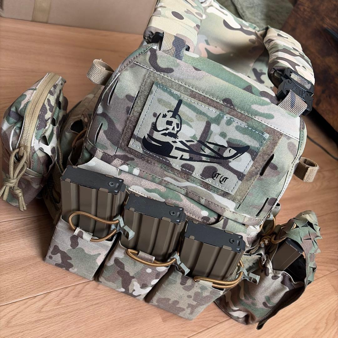 FCPC V5 タイプ マルチカム プレートキャリア セット サバゲー 装備