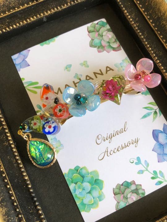 butterfly バレッタ