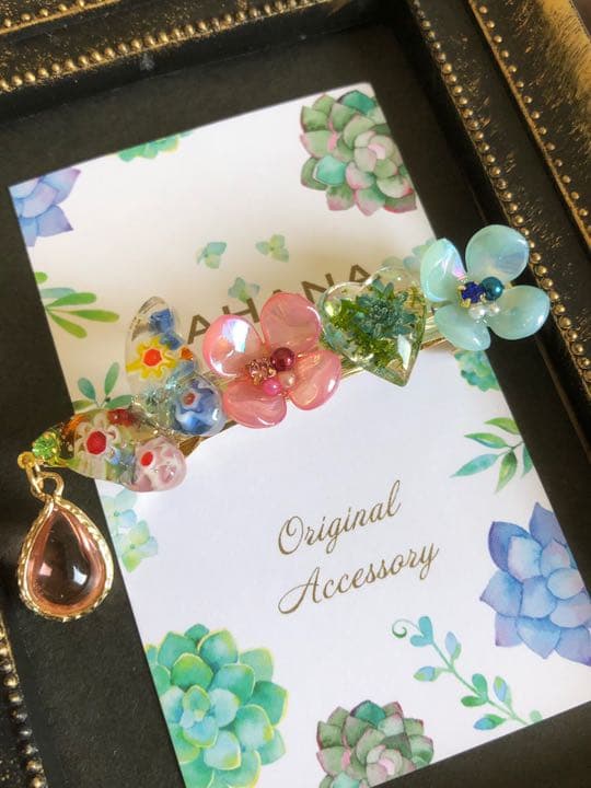 butterfly バレッタ