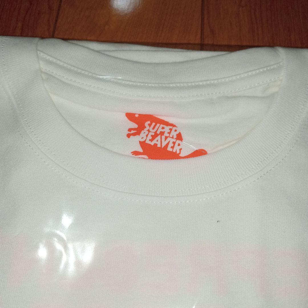SUPERBEAVER SPACEロンT/ロングTシャツ 白/Lサイズ SPBV