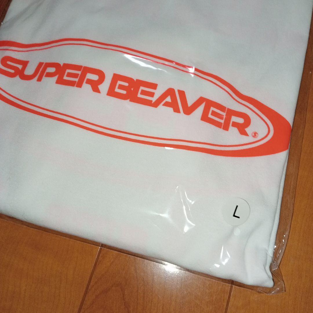 SUPERBEAVER SPACEロンT/ロングTシャツ 白/Lサイズ SPBV