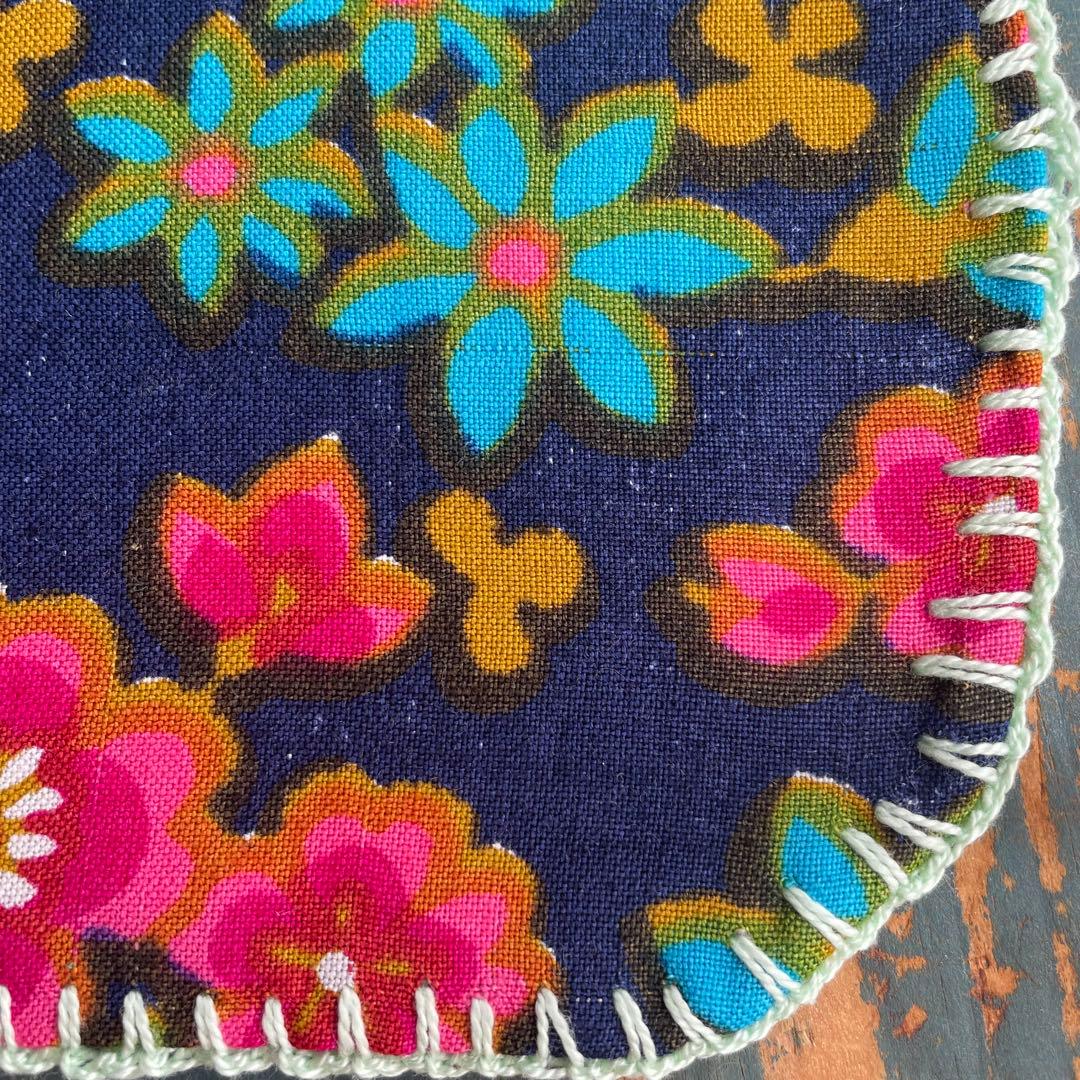 【 La Renaissance 】京町レトロ 硝子×会津木綿 刺繍祈りのセット