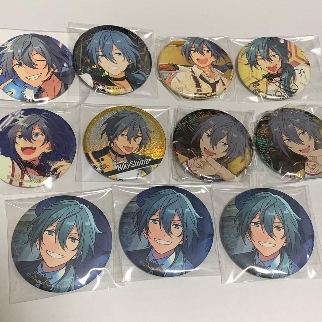 あんさんぶるスターズ！！ あんスタ 椎名ニキ Crazy:B 缶バッジ 72点