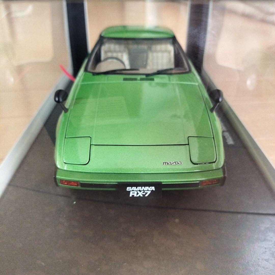 AUTOart Savanna RX7 グリーン 1/18