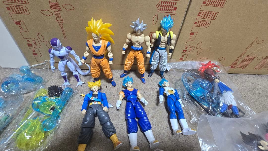 ドラゴンボール フィギュアセット 10体 Figure rise