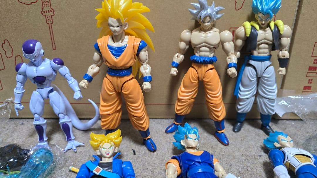 ドラゴンボール フィギュアセット 10体 Figure rise