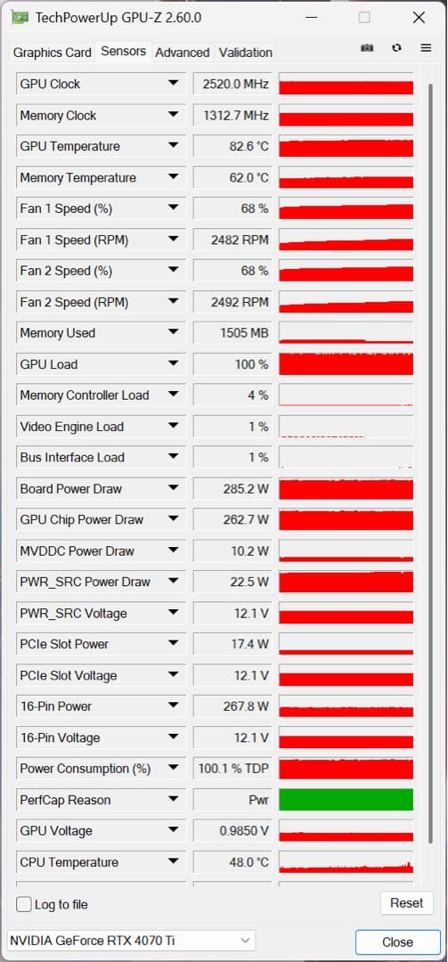 グラフィックボード・グラボ・ビデオカード PALIT GeForce RTX 4070 Ti 12GB GAMINGPRO