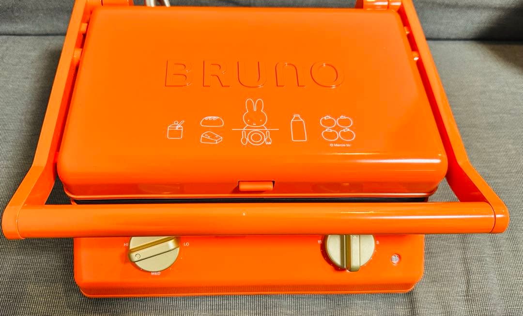 BRUNOホットサンドメーカー ダブル　ミッフィー限定デザイン