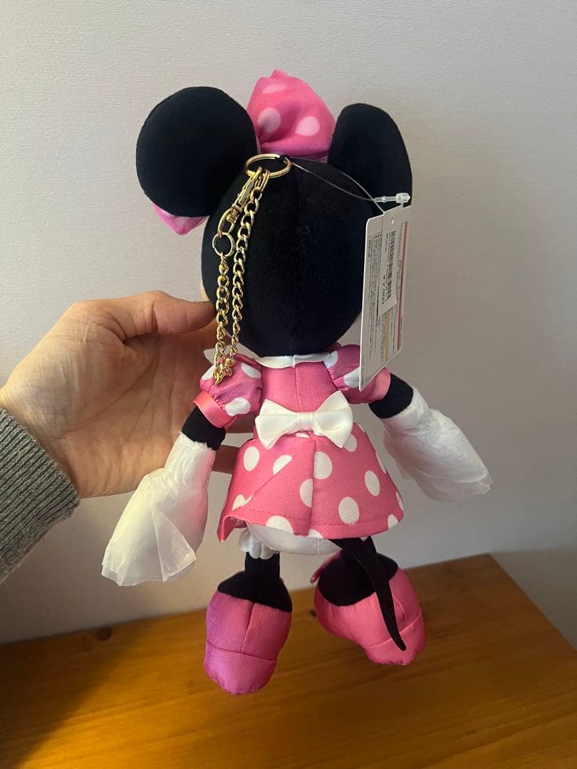 ミニー　ぬいぐるみチャーム　ピンク