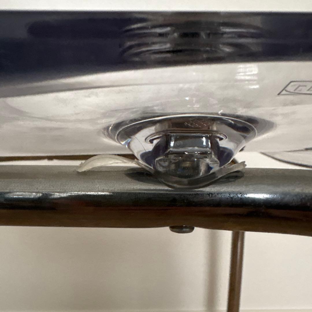 ☆IKEA(イケア) TOBIAS トービアスチェア 透明/クロムメッキ