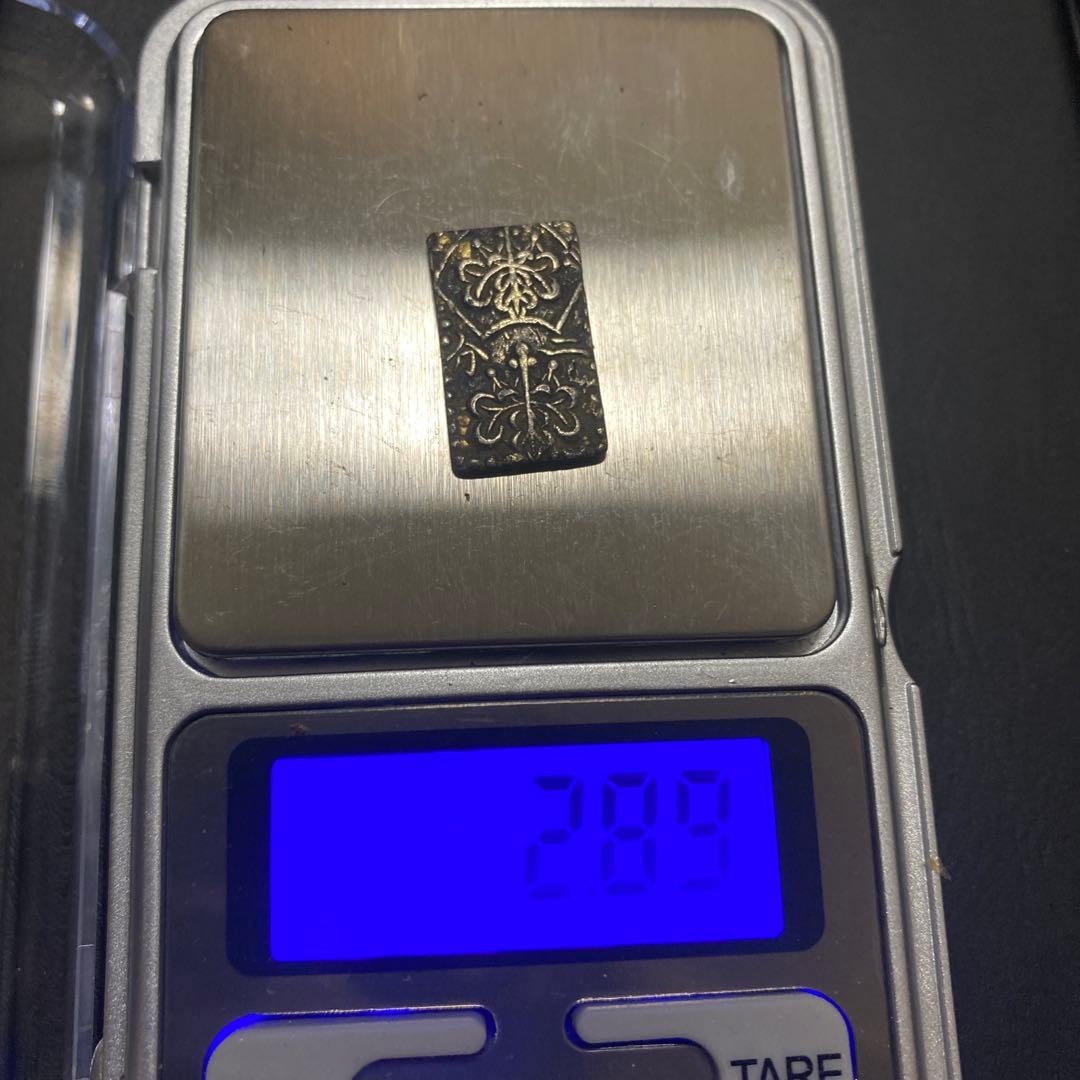 明治二分金 古銭