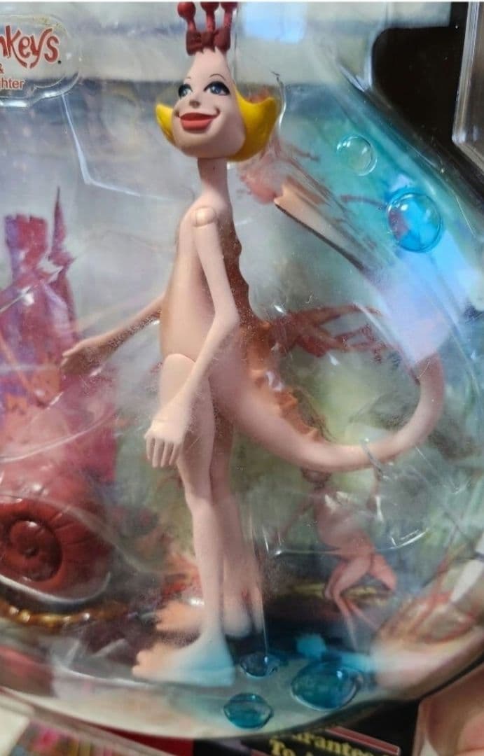 希少 美品 未開封 シーモンキーフィギュア Sea.Monkeys
