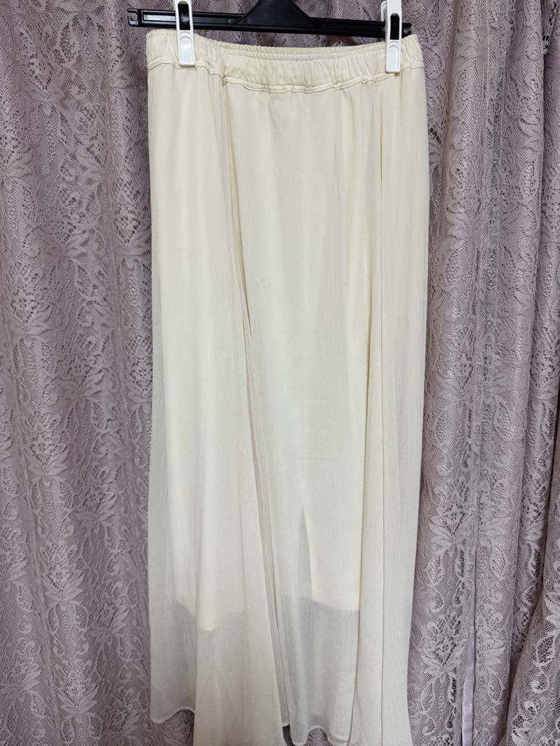 フランフラン＊ドレッシー×スペイシア ダブルカーテン ライトピンク 2枚セット