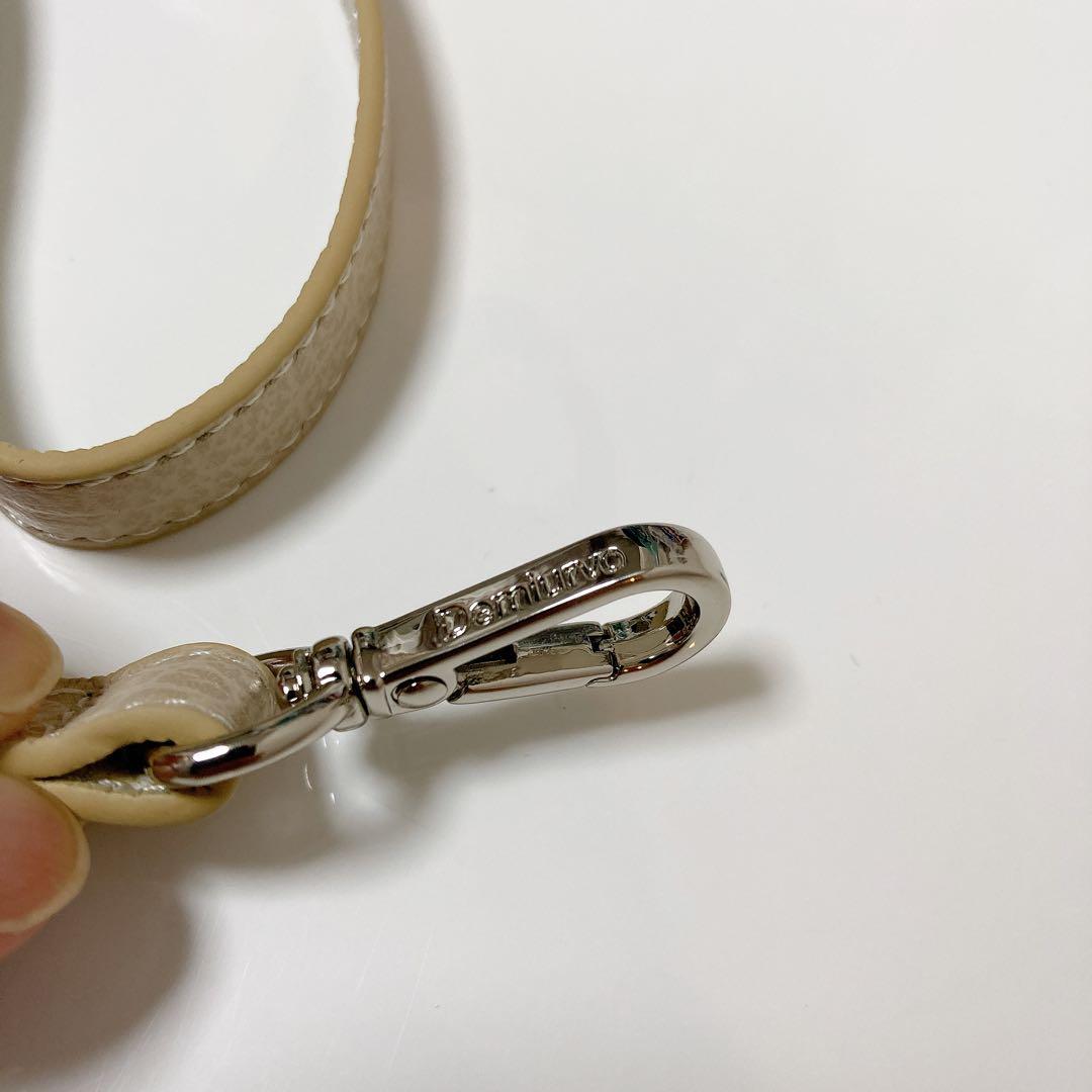 【iPhone14】新品DEMIUデミュウストラップ付きiPhoneケース