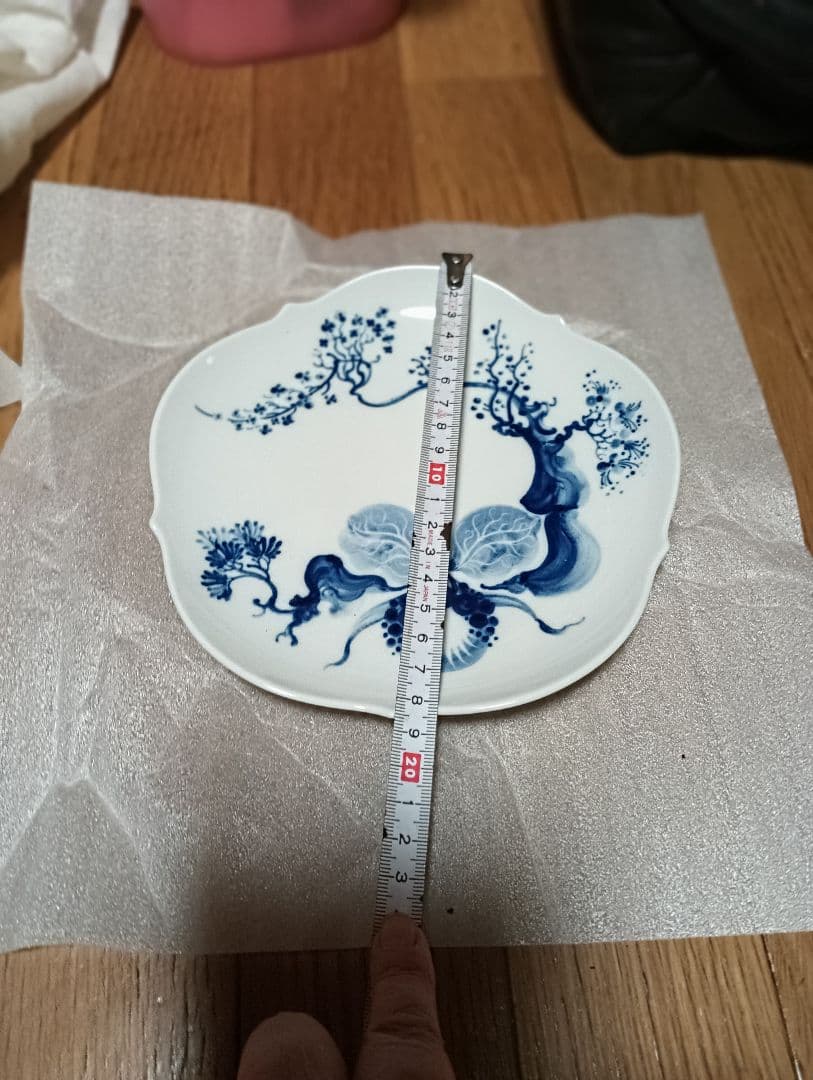 マイセン ブルーオーキッド プレート