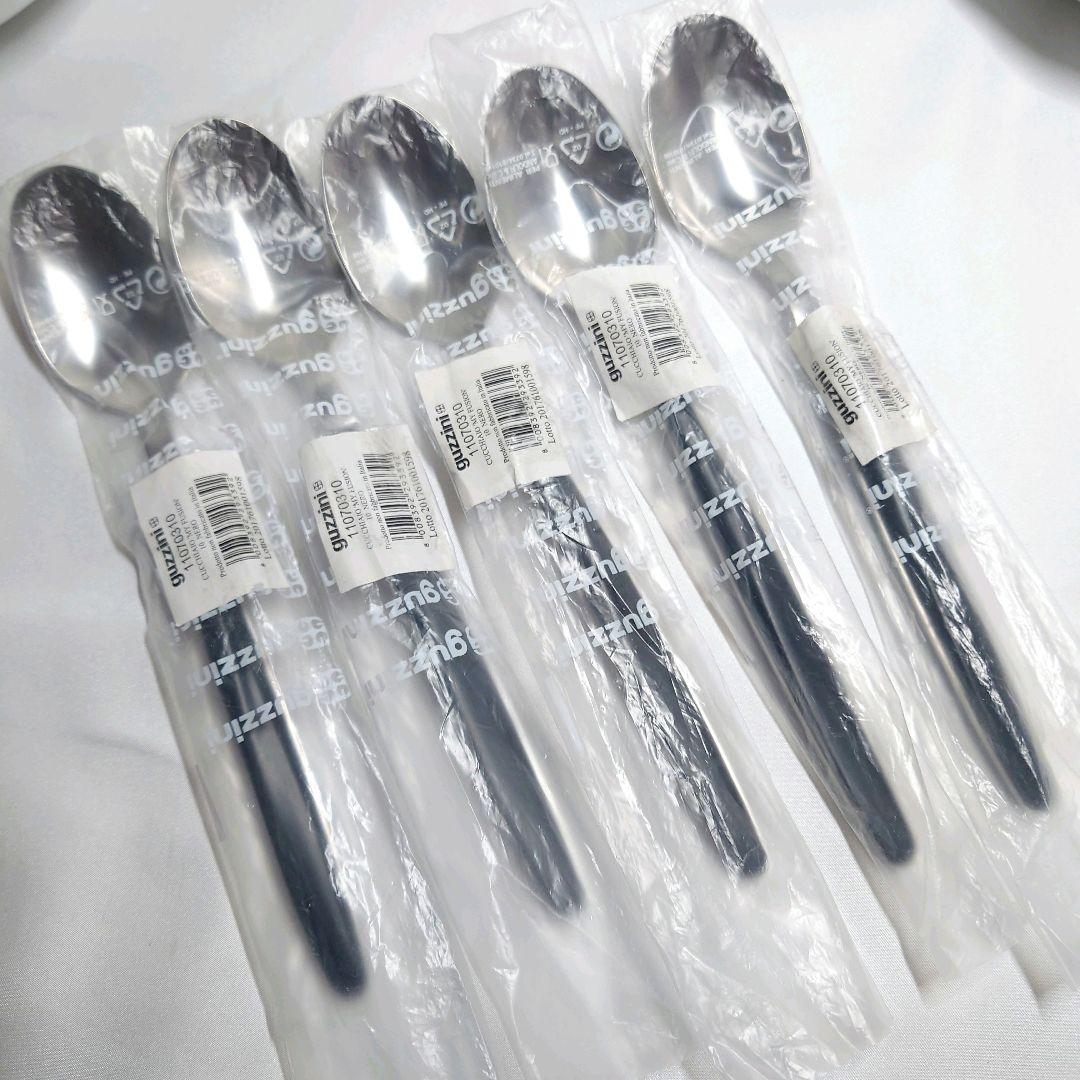 グッチーニ　スープディッシュ　5枚　スプーン　5本