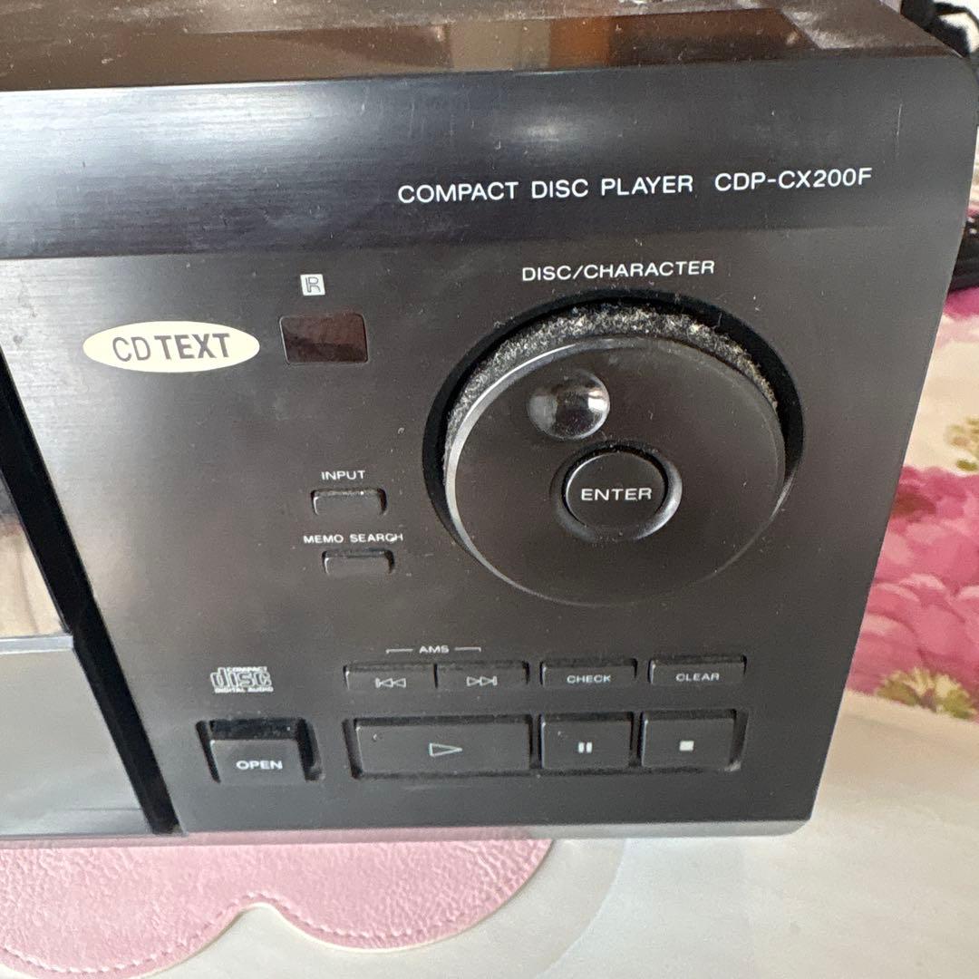 SONY CDP-CX200F CDプレーヤー