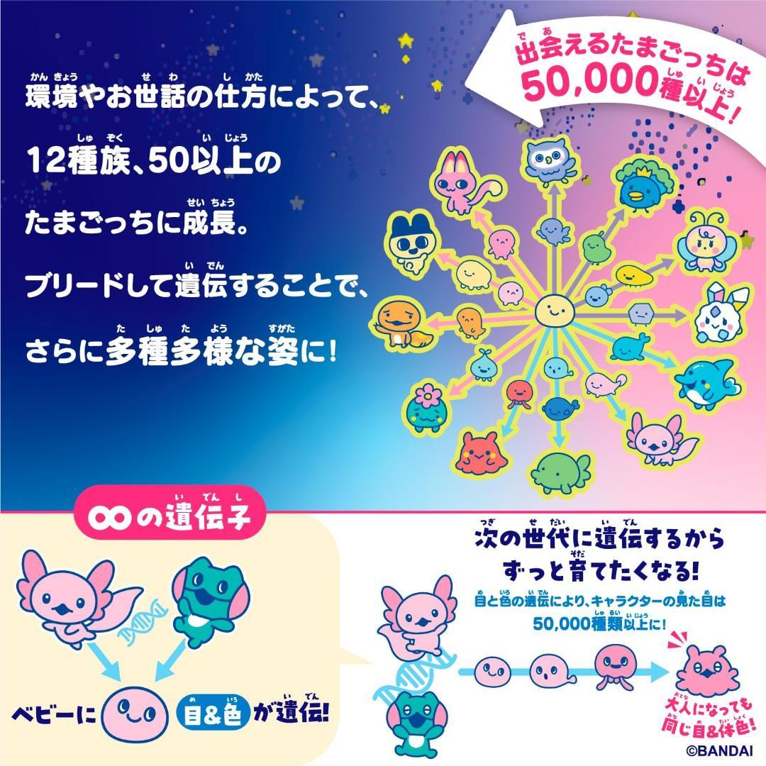 [バンダイTamagotchi Paradise - Purple Sky