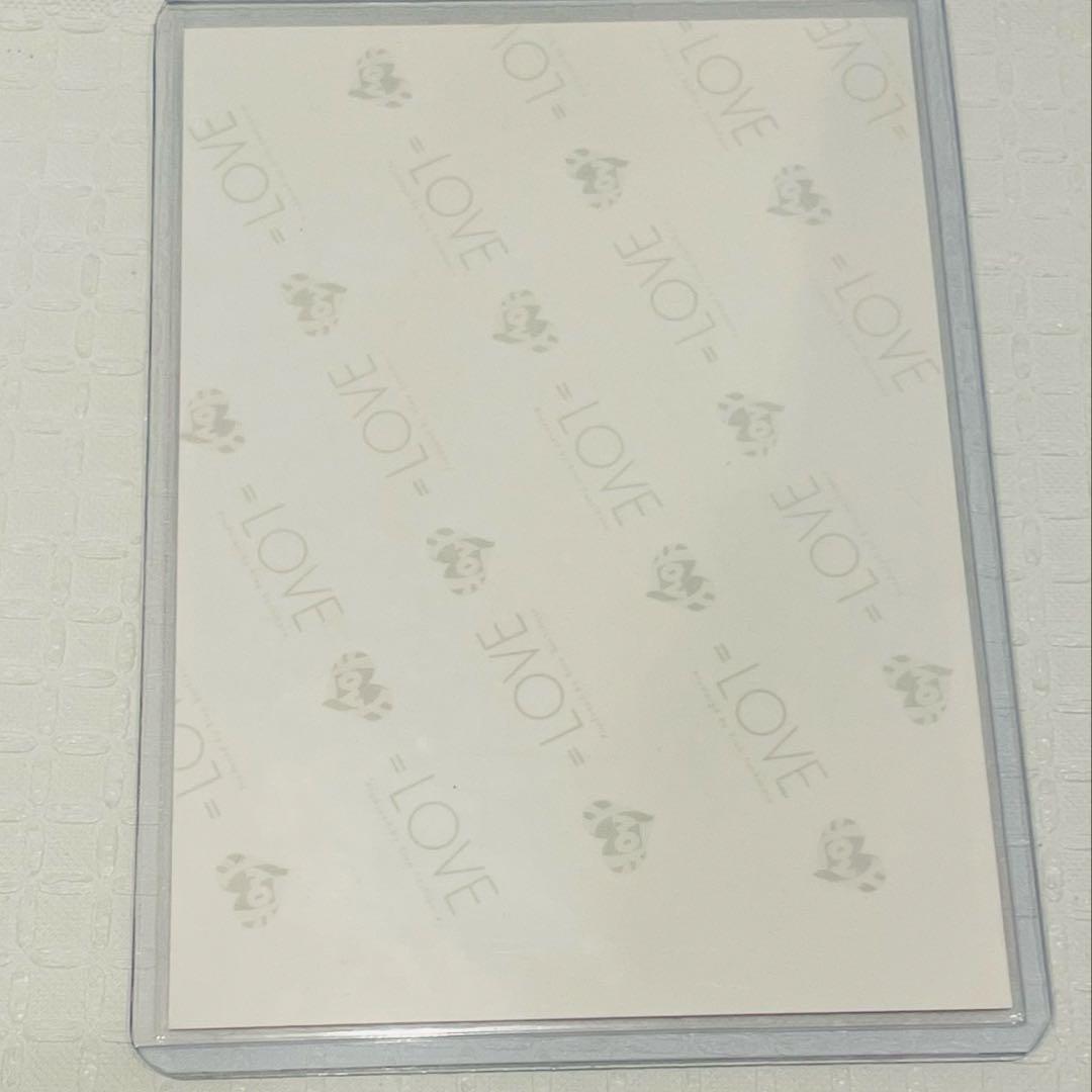 イコラブ　生写真　大谷映美里 直筆 ラブソングに襲われる アザーカット