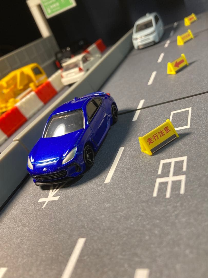 1:64 ミニカージオラマ 高速道路 非常駐車帯アソートセット【4点セット】