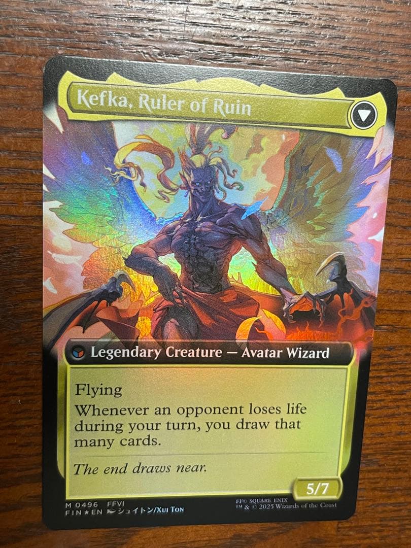 【Bundle限定】【拡張Foil】人造魔導士、ケフカ（英）【FF】