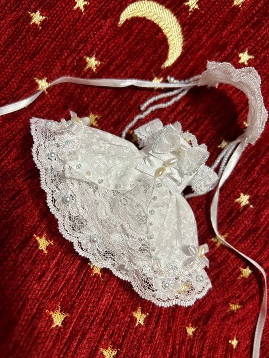 オビツ11アウトフィット　ウェディング風ドレス