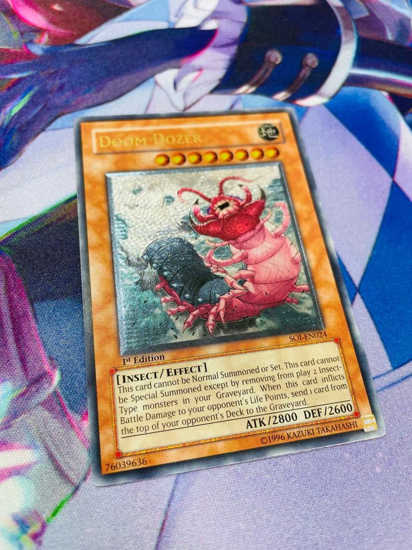 【遊戯王 英語】デビルドーザー レリーフ 1st ゲートボール デミスドーザー