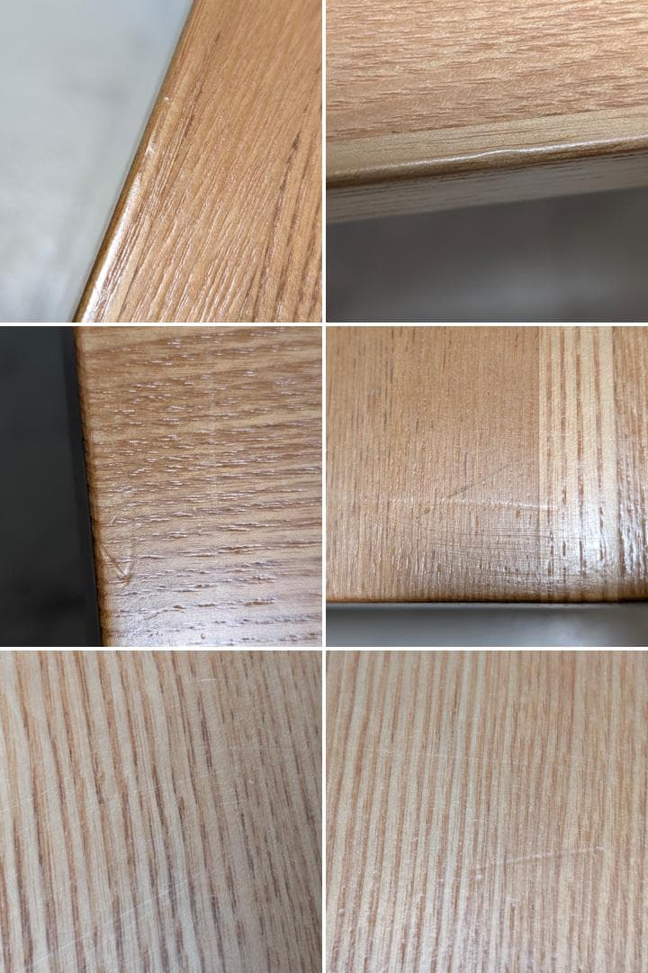 OLD 無印 タモ材 リビングテーブル 引出付き座卓 60×90cm 廃盤 美品