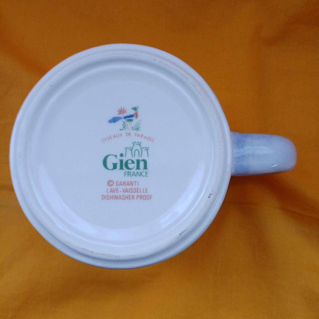 Gienジアン　オワゾパラディ　プレート&　マグ カップ