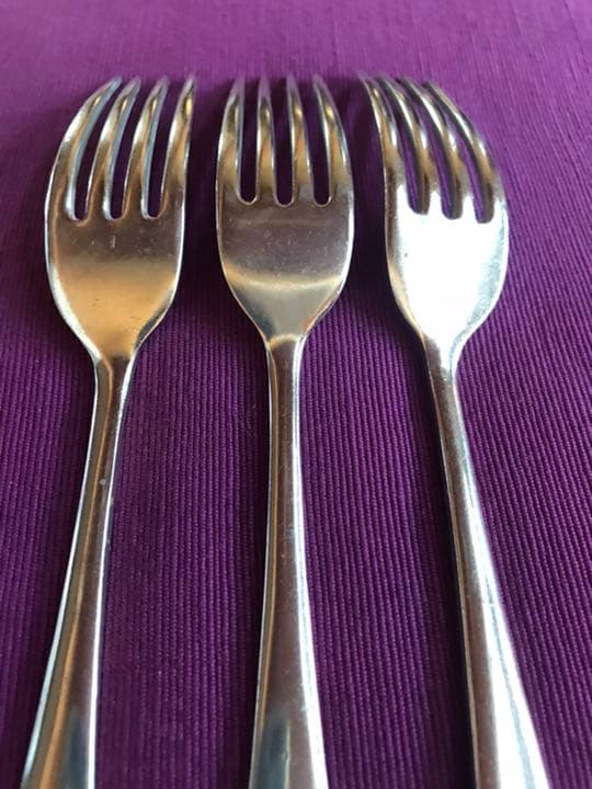 ★英国 アンティークフォーク1900s Potter Sheffield