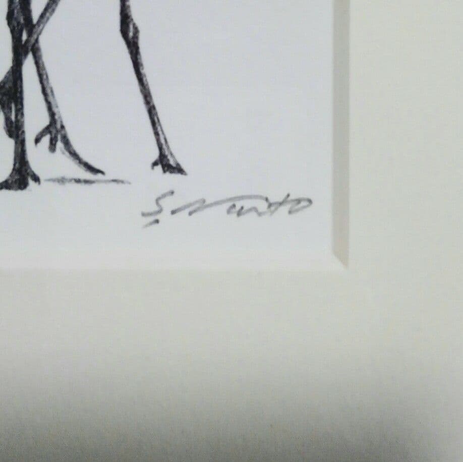 ガ*ン様 ジョウナイトウ リトグラフ 直筆サイン　①　✨２０枚限定の希少な作品✨