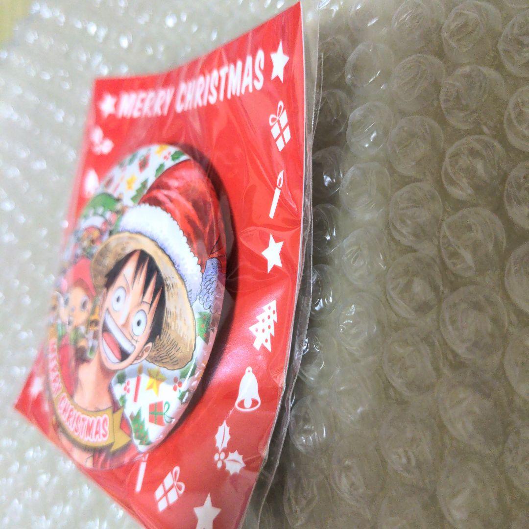 ワンピース　クリスマス特製缶バッジ　2018　ルフィ＆チョッパー