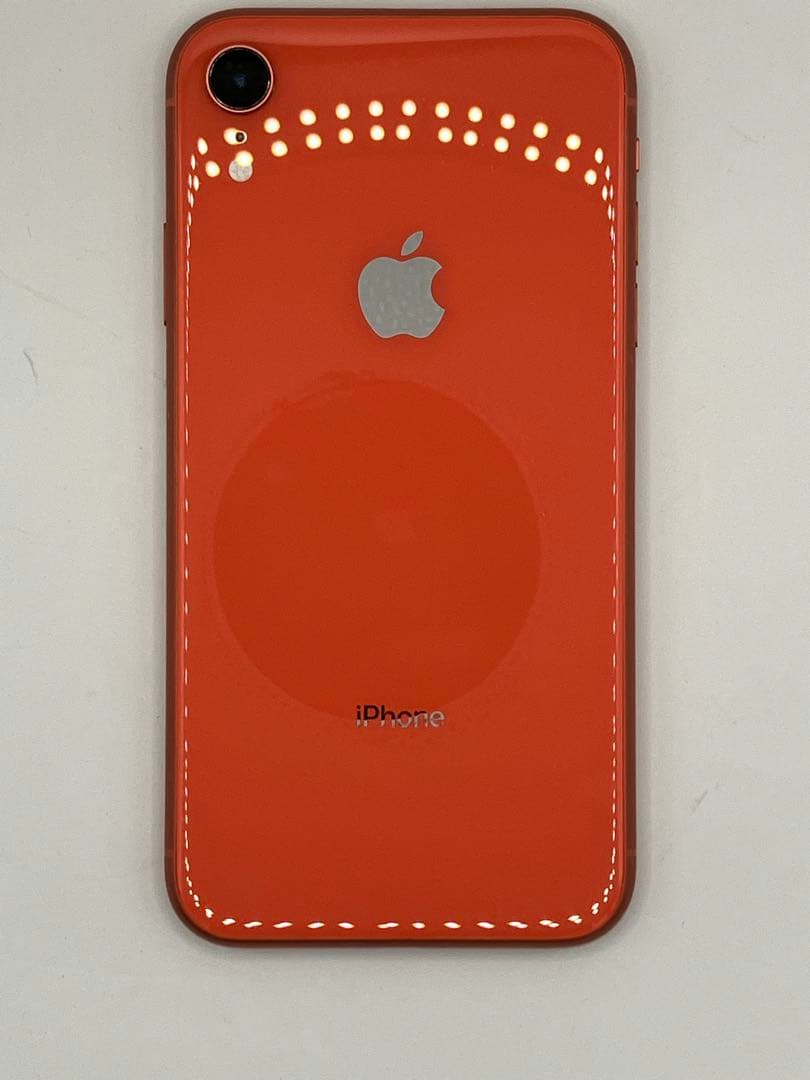 iPhone XR コーラル 本体 箱付き Apple スマートフォン【O22】