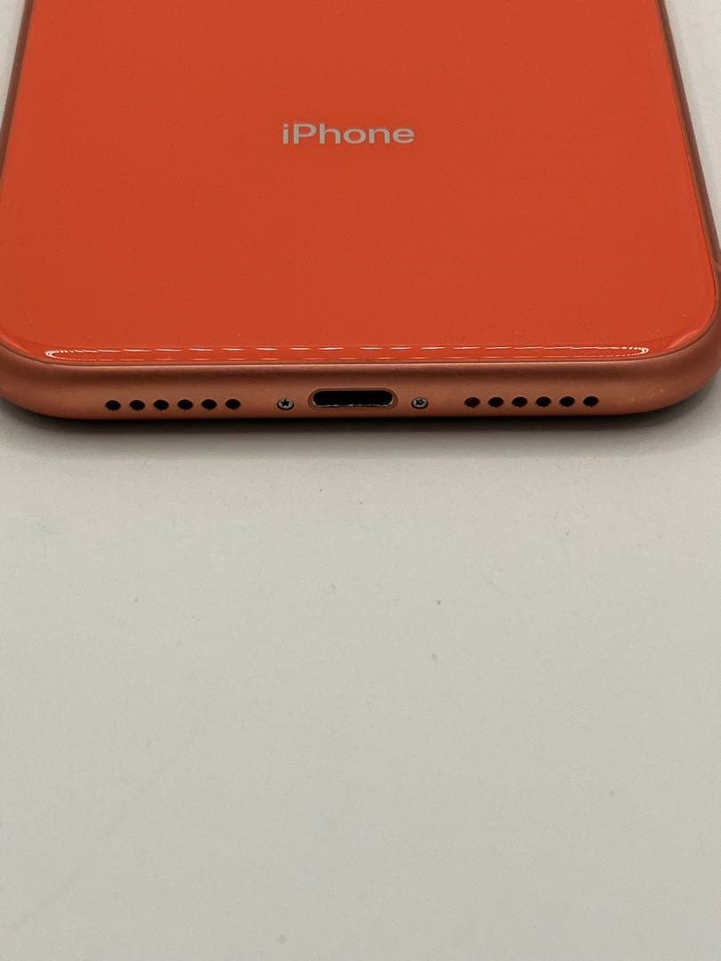 iPhone XR コーラル 本体 箱付き Apple スマートフォン【O22】