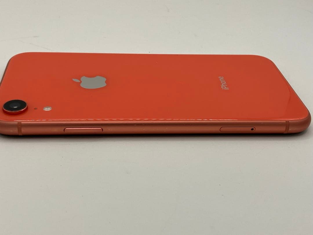 iPhone XR コーラル 本体 箱付き Apple スマートフォン【O22】