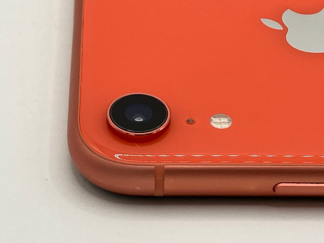 iPhone XR コーラル 本体 箱付き Apple スマートフォン【O22】