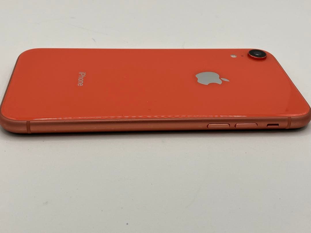 iPhone XR コーラル 本体 箱付き Apple スマートフォン【O22】