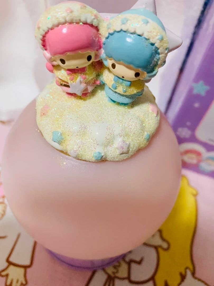 リトルツインスターズ インテリアライト ネコ キキララ キキ＆ララ