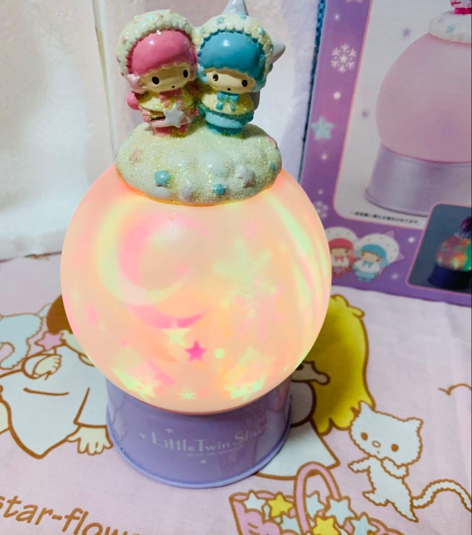 リトルツインスターズ インテリアライト ネコ キキララ キキ＆ララ