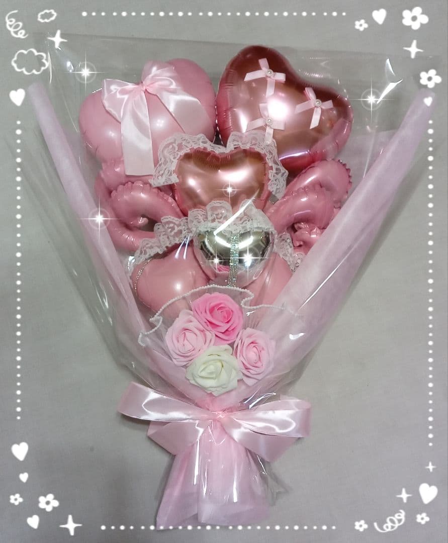 バルーンブーケ　　卒業式　　卒業式花束　卒業式バルーンブーケ　　A