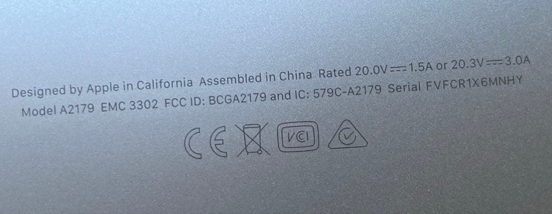 macbook air 13インチ 16gb