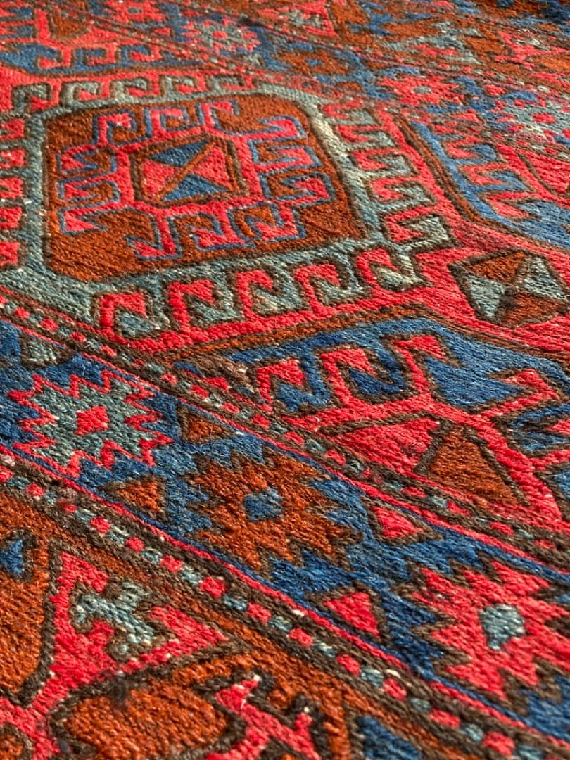 【在庫一掃セール】アゼルバイジャン キリムクッションカバー 50cm×53cm