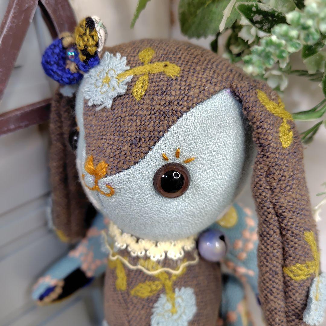 ミナペルホネン＊ハンドメイド＊ぬいぐるみ＊ウサコ＊③