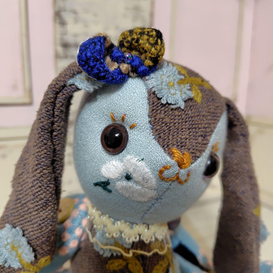 ミナペルホネン＊ハンドメイド＊ぬいぐるみ＊ウサコ＊③