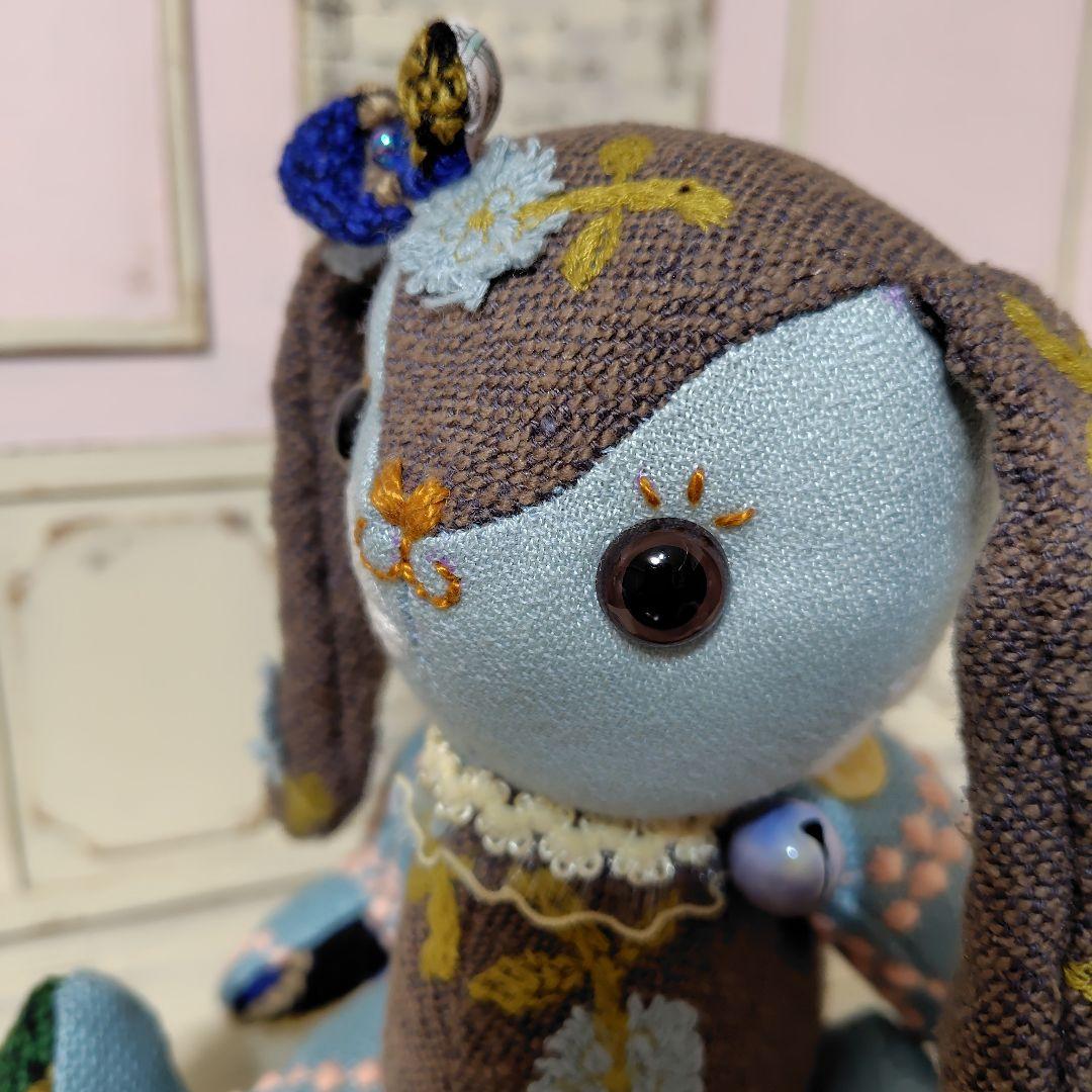 ミナペルホネン＊ハンドメイド＊ぬいぐるみ＊ウサコ＊③