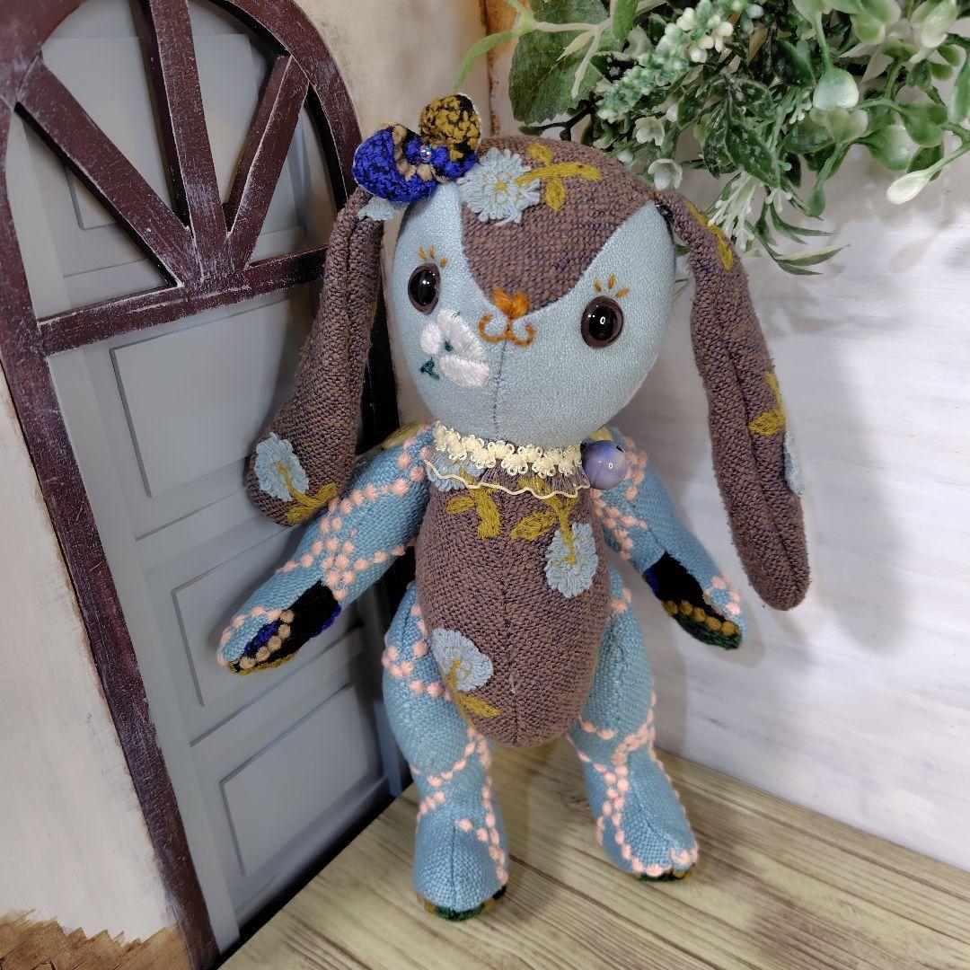 ミナペルホネン＊ハンドメイド＊ぬいぐるみ＊ウサコ＊③